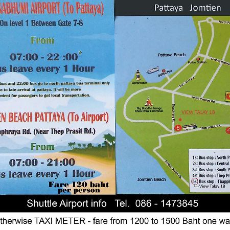 Jomtien Plaza Suite Apartments Екстериор снимка