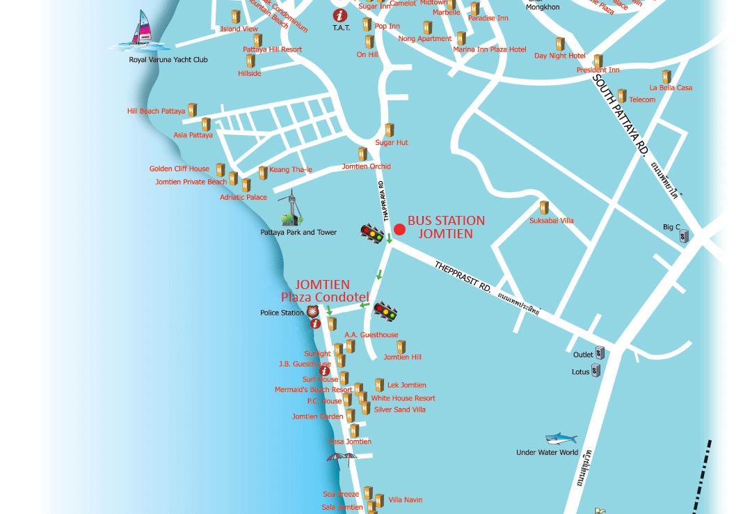 Jomtien Plaza Suite Apartments Екстериор снимка