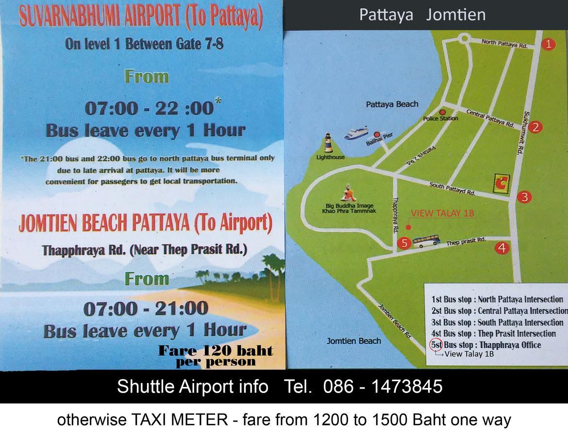Jomtien Plaza Suite Apartments Екстериор снимка
